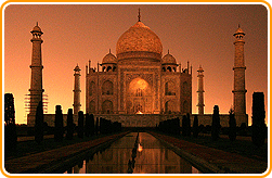 Taj Mahal Night View, Agra